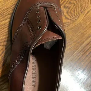 Johnson Murphy 20-1258  Durst Mahogany Men’s Brown Leather Oxford Shoes Size 12W JOHNSTON & MURPHY DURST MAHOGANY 020-1258 Leather Lace-Up  main image 3